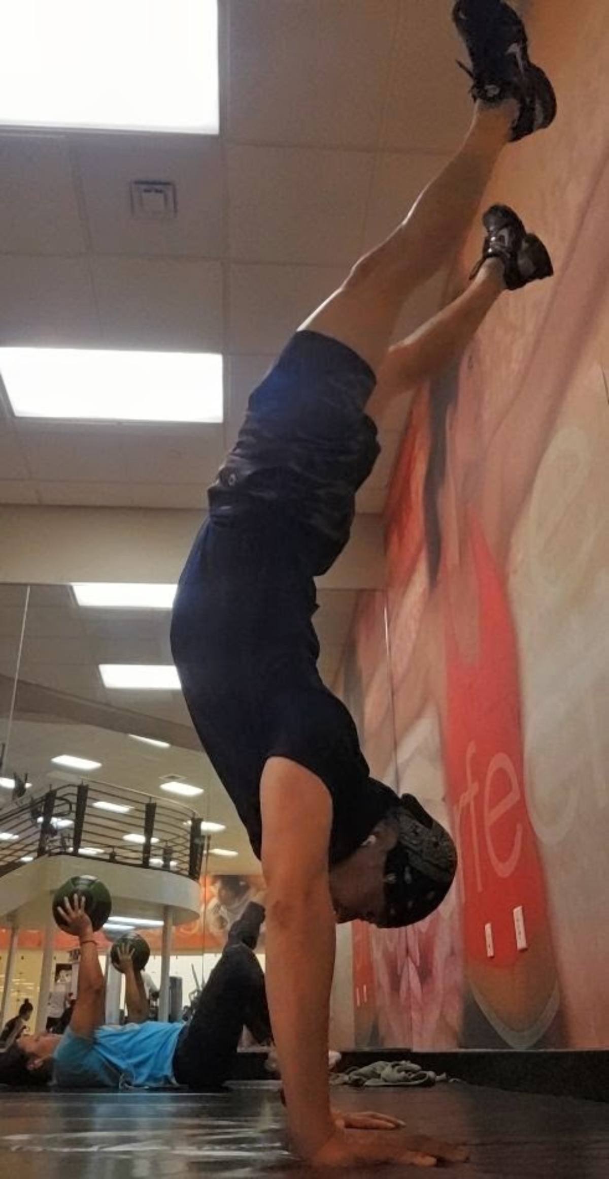 Handstand Day 131. Still going. Until walking